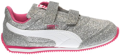PUMA Kids' Steeple Glitz Glam V Inf Sneaker