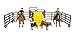 Big Country Toys Roper Set - 1:20 Scale - Rodeo Toy Set - Proprietary Blend of Plastic - Durable & Lifelike - Playable & Collectible