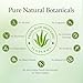 Aloderma Organic Aloe Vera Gel for Face & Body, 96% Pure Aloe Gel Made within 12 Hours of Harvest, Ideal for Skin, Scalp, & Hair Hydration, Calming Moisturizer for Soothing After Sun Care, 7.05oz