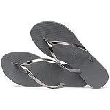 Havaianas Women You Metallic, grijs staal/metallic grafiet, 7,5/8