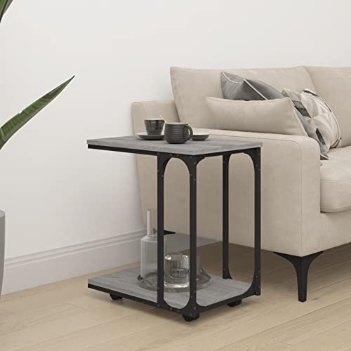 Table basse à roulettes Homgoday pour optimiser les petits espaces