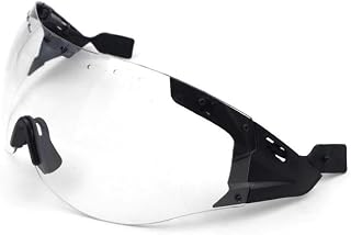 LVisera De Casco Adecuado Lentes para casco de bicicleta de carretera, casco aerodinámico para ciclismo, visera solar, gafas, accesorios para casco de bicicleta, color plateado, amarillo, multicolor y