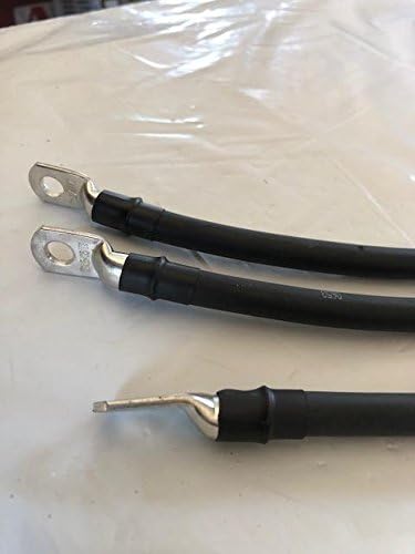 ECW&L Club Car Precedent 2 Gauge Battery Cable Set 4x12 Configuration