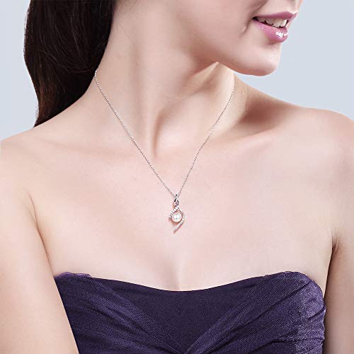 Free Bird パールネックレスレディース真珠ペンダントシルバー925 金属アレルギー対応結婚式プレゼント女性 ぜひ動画ご覧 一粒 的詳細資料 日本商品代購 From Japan