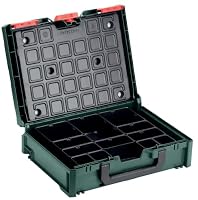 metabo – metabo metaBOX 118 Organizer mit 12 Einsatzboxen, IP43, 396 