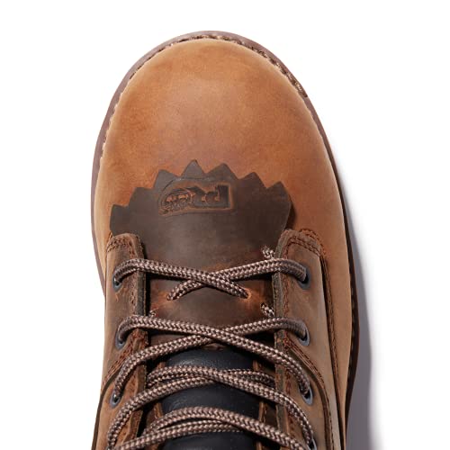 Timberland PRO Timberland PRO Men's Evergreen 8 Inch Composite Safety Toe Waterproof Industrial Logger Work Boot, Brown-2024 NEW, 8.5 M US