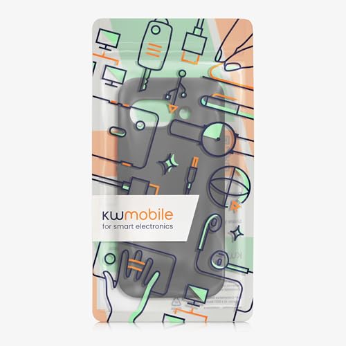 kwmobile Case Compatible with Google Pixel 9a Case - TPU Silicone Phone Cover with Soft Finish - Black Matte by kwmobile - Used condition - Image 7