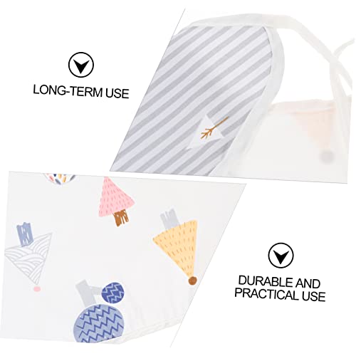 Vaguelly 1 blusa de bebê à prova d'água para crianças, blusa de pintura infantil, babador de bebê d