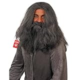 Fun Shack Peluca Hechicero Hombre, Peluca Y Barba Rey Mago Hombre, Peluca Y Barba Vikingo Hombre, Barba Y Peluca Rey Mago Hombre, Pelucas Reyes Magos Hombre, Disfraz Carnaval Hombre Talla Unica