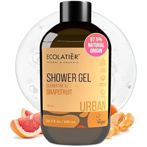 ECOLATIÈR Grapefruit & Clementine Body Wash Cover