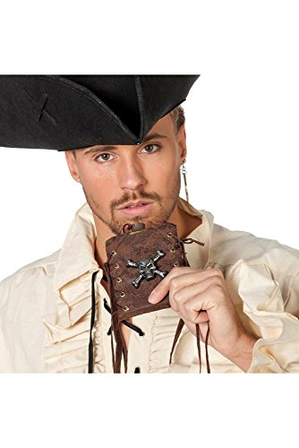 Preisvergleich Produktbild Wilbers Rum Flasche Pirat mit Totenkopf Karneval Fasching