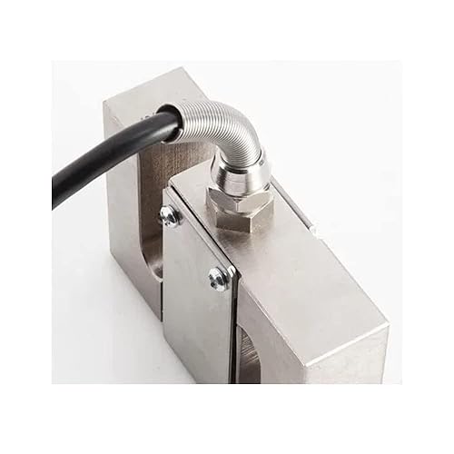 Miniatura 4 de Célula de carga de 440.9 lbs de tensión y compresión ATO, tipo S, medidor de tensión, fuerza de pesaje, sensor de célula de carga, 440.9 lbs para