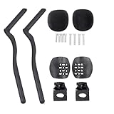 FYYDSCM Triathlon Time Trial 3K UD Black Full Carbon TT Handlebar - 35°/55° for Aero Extension with Clip(55 Degree 3k matt)