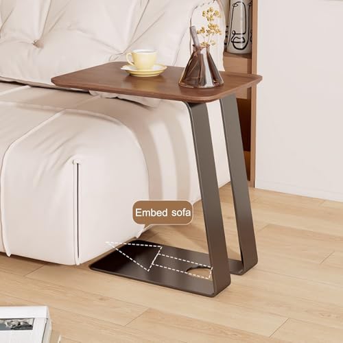 Table basse de balcon gain de place pour canapé et lit gris - 4