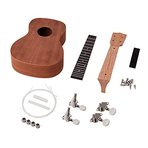ukulélé Voyage 23 Pouces Inachevé DIY Ukulele Kit Contreplaqué Corps 4 String String Ukulele Lovers - Les Beatles, Paul McCartney, John Lennon, RIngo Starr, George Harrison ukulélé Voyage 23 Pouces Inachevé DIY Ukulele Kit Contreplaqué Corps 4 String String Ukulele Lovers – Image 7