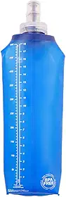 Squeeze Dobrável 500ml – Garrafa de Água Compacta para Esportes, Viagens e Academia (Azul)
