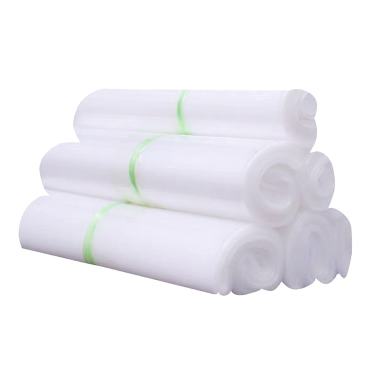 LIFKOME Bolsas de Plástico Transparentes Grandes de Plástico, 100 Unidades