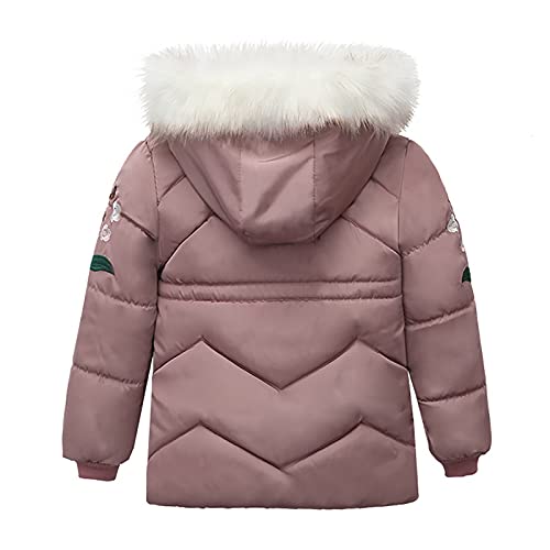 Veste d'hiver chaude enfant 6-7 ans blouson épais avec fermeture éclair