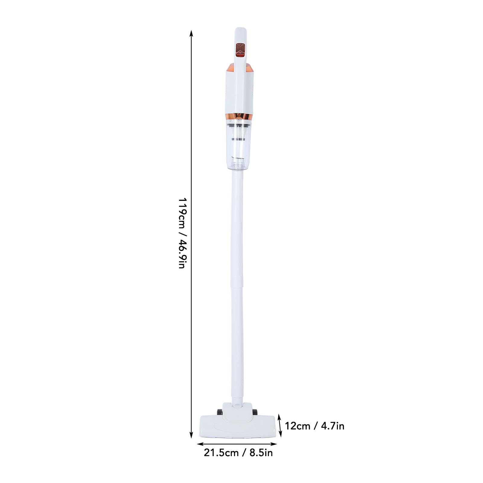 Aramox Odkurzacz Bezprzewodowy ABS Stick 8500Pa 120W, do Użytku Domowego