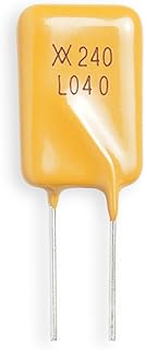 فيوز قابل لاعادة الضبط 240 فولت 400 مللي امبير من خلال فتحة بولي سويتش، جهاز بي بي تي سي تصنيف الجهد الكهربائي الخطي لحماية المحرك والمحولات، استجابة سريعة ومقاومة منخفضة (500)