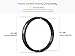 StanceMagic Hubcentric Rings (pk of 4)-57.1mm ID to 67.1mm OD-Black Poly Carbon Plastic Hubrings-Compatible with Audi Volkswagen VW BMW Chrysler Dodge Pontiac with 57.1mm Vehicle Hubs&67.1mm Wheels