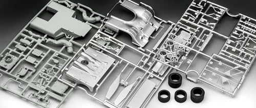 Revell Modellbausatz Porsche 917, CanAm - Legend&auml;rer Rennwagen mit mehrteiligem Motor, Fahrerfigur & detailreicher Karosserie - Ikone der Sportwagen-WM - F&uuml;r Porsche- & Motorsportfans