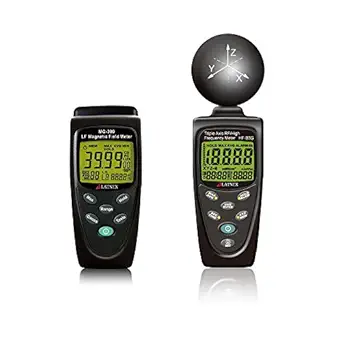 EMF Meters Combo Gauss Magnetic Field Meter and EMF RF Meter Detectors
