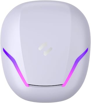 Havit TW970 TWS RGB Gaming Bluetooth Headset - 2.4GHz and Bluetooth Mode (White)