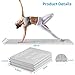 Foldable Yoga Mat for Women, Non Slip Exercise Mat for Home Gym, 5mm Travel Yoga Mats Set With Stretch Strap for Yoga Pilates and Fitness, 68