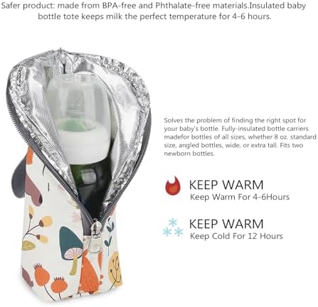 Chauffe Biberon Bébé Pour Voiture Portable Sac Isolation Thermique Pour
