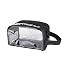 Black Pouch with Clear Panel