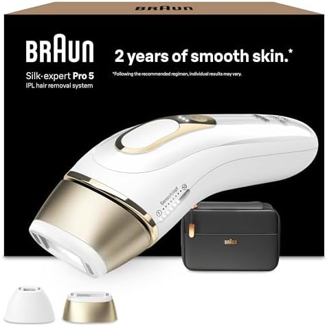 Braun Luz Pulsada Silk-expert Pro 5, Alternativa a Depiladora Las...