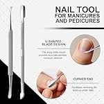 FERYES Ingrown Toenail Removal Tool Kit - 6 Piece Pedicure & Manicure Tools Set with Nail Files, Lifters, Cuticle Trimmers - Podiatrist Grade Nail Care Kit for Thick & Ingrown Nails - Image 5