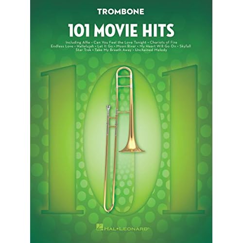 101 movie hits for trombone trombone