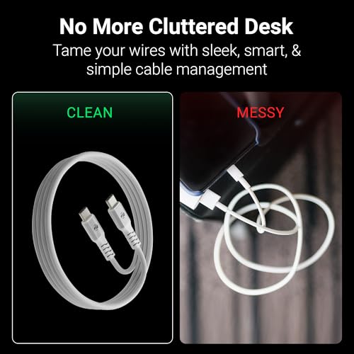 Image of Zebronics Type C - Type C Magnetic Braided Cable, 60 Watts, Upto 480Mbps Data Sync, Fast Charging, 1 M, Compatible with iPhone 15 & 16 Series, iPad, MacBook, Samsung, Android (Wattz 60MCC1, White)