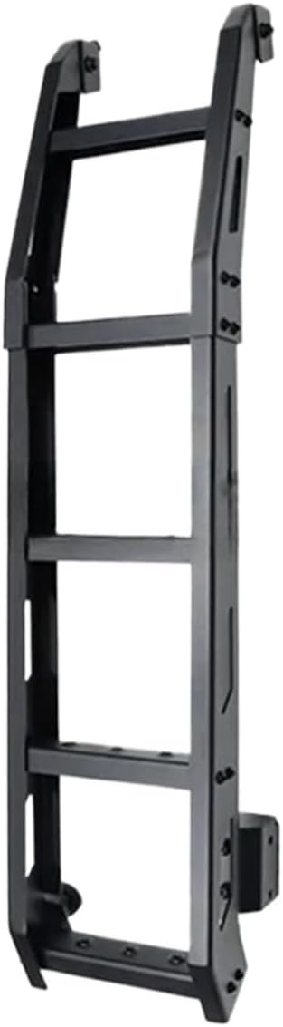 Car Rear Door Tailgate Ladder Tail Gate Climbing Ladder Aluminum Alloy Tail Door Ladder Accessories Compatible For Suzuki Jimny JB64 JB74(Model C)