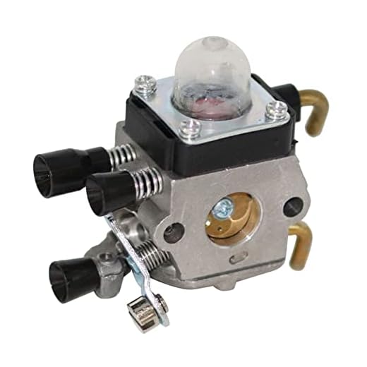 Carburetor Rebuild Kit Förgasare CARB Kompatibel med Stihl Brush Cutter FS38 FS45 FS46 FS55 FS74 FS75 FS76 FS80 Lawn Mower Grass Trimmer Reservdelar Hållbar och lång livslängd
