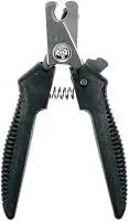 Alicate para Cortar Unhas de Animais de Estimação Pet, Gato, Cachorro, 12 cm, Vermelho ou Preto (Preto)