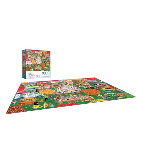 RoseArt Home Country Quilting in The Square Rompecabezas de 1000 Piezas para Adultos miniatura 5