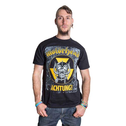 Image of Motorhead Men Achtung! Short Sleeve T-Shirt, Black, XX-Large