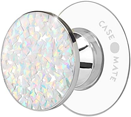 Case-Mate - Minis - Phone Grip - Cell Phone Holder - Suction Cup Cell Phone Stand [Removable for Wireless Charging] for iPhone 14 Pro Max/ 13 Pro Max/ 12 Pro Max/ S23 Ultra/Pixel 7 - Twinkle Diamond