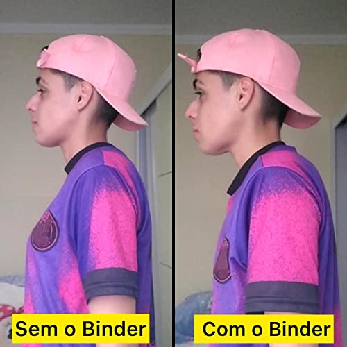 BaronHong Tomboy Breathable Cotton Elastic Band 3 Rows of Hooks Chest Binder Masculine Tank Top2