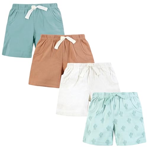 Image of Hudson Baby Unisex Baby Shorts Bottoms 4-Pack