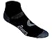 ASICS Intensity Quarter (3 Pack), Black Assorted, Large