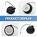 dawfall 1 PC Automotive Fuel Tank Cap, ABS Plastic Fuel Tank Port Sealing Screw Cap, Vehicle Replaces OEM Part Number 17251-1VZ0D, 17251-3JA0A Accessories, Compatible with Nissan Infiniti (Black)