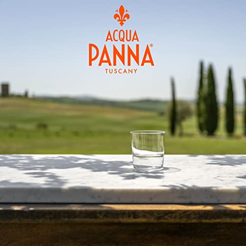 Acqua Panna Still Natural Mineral Water Glass Bottle, 6 x 250 ml