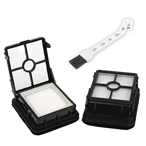 Image of Replacement Part for CrossWave All in One Wet Dry Vacuum, Compatible with CrossWave PET PRO and CrossWave Cordless Accessories (2 Multi-Surface Brush Rolls+2 Filters)