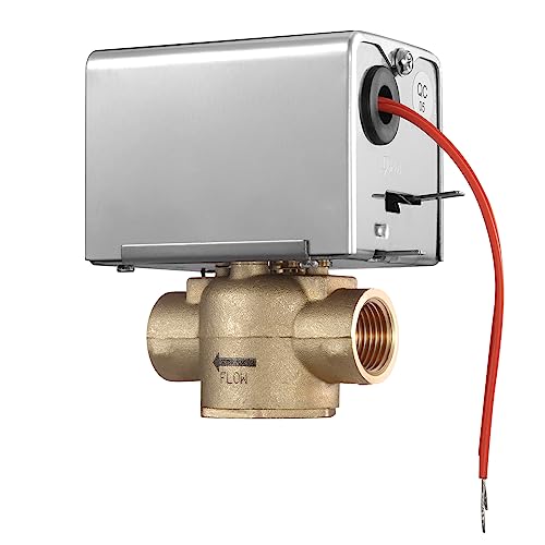 Válvula de zona motorizada Valemo sin microinterruptor adicional, 2 vías, DN15, normalmente cerrada, 230 VAC