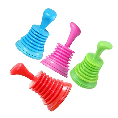 Garneck Bathroom Supplies Toilet Suction Plunger for Unclog Kitchen Sink Drain Random Color