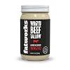 Fatworks 100٪ American Wagyu Tallow، Pit Master Secret Armson، Certified Wagyu، KETO، PALEO، CARNIVORE، WHOLE30 ودية، غير مهددة بالهيدروجين، USA Sourced، 14 oz.